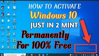 How To Activate Windows 10 Permanently 2023  Windows 10 Activate Kaise Kare ll EasyOnelinesolution [upl. by Anairdna]