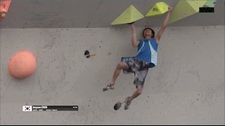 Boulder World Cups 2016  Hard Moves Part 1 [upl. by Ynetsed]