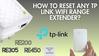 How to reset TP Link Wifi Extender  TPLink Repeater Reset [upl. by Katherina]