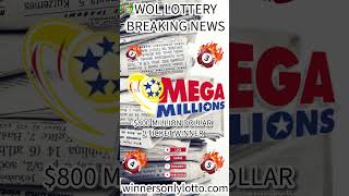 ONE MEGEA MILLION TICKET SOLD FOR 800 MILLION DOLLARS CHECK YOUR TICKETS IT MIGHT BE YOU [upl. by Nairbo77]