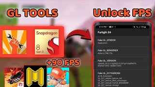 GL Tools Snapdragon 8 Gen 3 Unleashing Performance 90FPS No Root [upl. by Oralla]