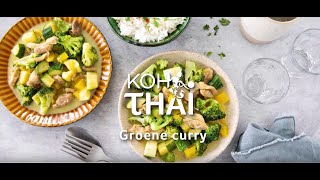 Recept Koh Thai  Groene Curry [upl. by Groot]