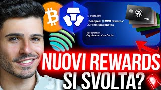 🚨CRYPTOCOM NUOVI REWARDS La svolta JUPPENDLE Parliamone [upl. by Wernsman]