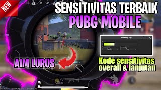 SENSITIVITAS TERBAIK PUBG MOBILE GYRO amp NO GYRO TERBARU  KODE SENSITIVITAS PUBG MOBILE [upl. by Mattox]