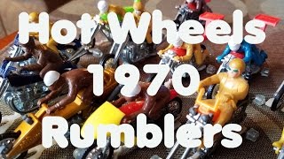 Hot Wheels 1970 Rumblers – Video No175 – December 5th 2016 [upl. by Harim60]