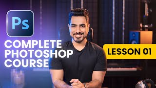 Photoshop for Complete Beginners  Lesson 1 [upl. by Kerat]