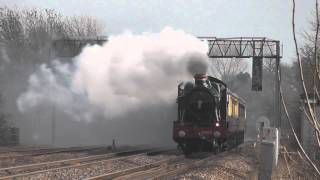 The St Valentines Express with 4965 Rood Ashton Hall  16213 [upl. by Gwyn]