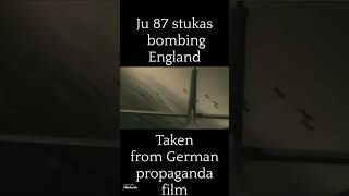 Stukas dive bombing and wailing siren noise over England stuka ww2 Planes luftwaffe [upl. by Pacifa]