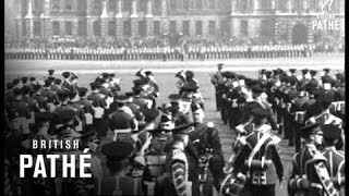 Trooping The Colour Rehearsal 19101929 [upl. by Cordle]