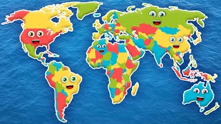 Countries of the World  All Counties and Capitals  Countries of the World Song [upl. by Arayk414]