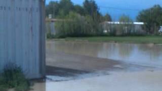 Downtown Park Flooded Montello NV [upl. by Notsuoh]