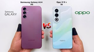 Samsung Galaxy A14 5G vs Oppo K12x 5G Speed Test [upl. by Enirehs47]