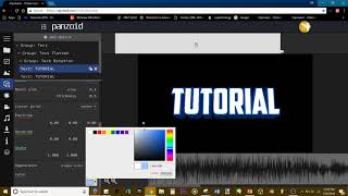 INTRO TUTORIAL  HOW TO MAKE A PROFESSIONAL LOOKING 2D INTRO IN PANZOID [upl. by Bashemath]