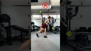 ❌ ✅  Glute Medius Cable Kickbacks  shorts short [upl. by Emmaline]