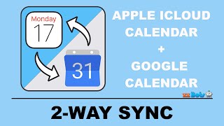 How to 2Way Sync Between Apple iCloud Calendar and Google Calendar  zzBots [upl. by Atinahc]