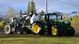 SPRING WORK 2019  Best clips  Farming in Northern Norway  2019 6155R  Fendt  John Deere [upl. by Pippa]