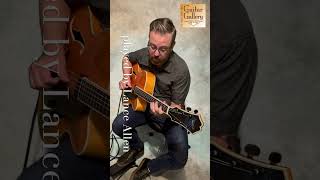 Bob Benedetto Manhattan Archtop Demo at GuitarGalcom [upl. by Rena568]