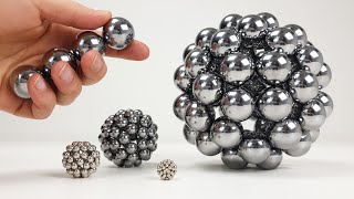 Playing with Big Magnet Balls  Magnetic Games [upl. by Christianna524]