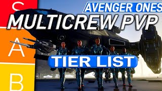 STAR CITIZEN MULTICREW TIER LIST 323 [upl. by Cerell]