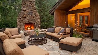 COZY 100 OUTDOOR FIREPLACE FOR SMALL PATIO IDEAS  HOW TO CHOOSE RIGHT FIREPLACES FO LIVING SPACE [upl. by Swayder168]