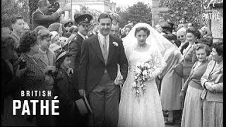 Colin Cowdrey Weds 1956 [upl. by Nnaylloh]