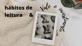 Como criar um hábito de leitura amp Kindle vale a pena Karoline Bertucci [upl. by Joed678]