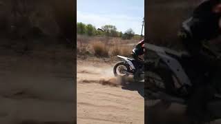 prueba Corven TXR 250 x En pista seca de motocros General pico La pampa [upl. by Einuj]