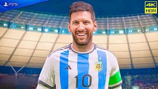 eFootball 2024  ARGENTINA VS CANADA  COPA AMERICA 2024  4K 60FPS  PS5 [upl. by Fawcette428]