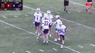 Mens Lacrosse Amherst vs Swarthmore Highlights 31324 [upl. by Josephson]