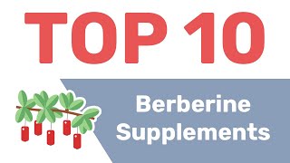 10 Best Berberine Supplements Countdown [upl. by Gratianna]