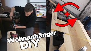 DIY Anhänger Camper Umbau  Teil 1 [upl. by Icyak]