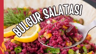 Şalgamlı Bulgur Salatası 💜 Rengine ve Lezzetine Hayran Kalacaksınız 🤩 [upl. by Eizus994]