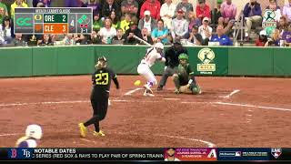 Oregon vs Clemson  College Softball Highlights 2024 [upl. by Harbed]