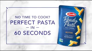 Barilla  Ready Pasta  Rotini [upl. by Ailecnarf]