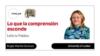 Lo que la comprensión esconde [upl. by Sorazal]