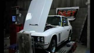 Jensen FF Interceptor with FAST XFI on Dyno Dynamics rolling road [upl. by Rehctaht75]