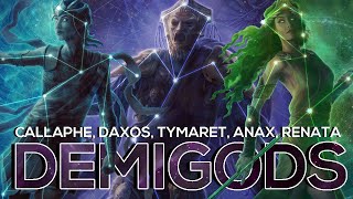 Origins Of Theros Demigods  Magic The Gathering Lore [upl. by Eisnil]