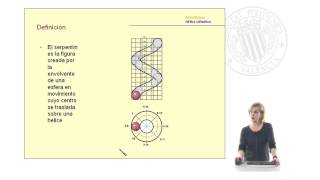 Helicoides y otras figuras helicoidales Serpentín   UPV [upl. by Naehs919]