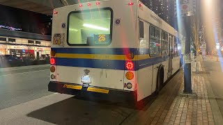 Vancouver Translink 2000 New Flyer D40LF V7409 on 25 King Edward to Granville [upl. by Asenav]