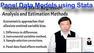 Panel Data Models Using Stata  Regression Analysis and Estimation Methods  Stata Tutorials 50 [upl. by Rees]