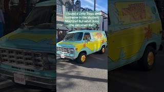 What does the Mystery Machine smell like scoobydoo universalstudios shorts [upl. by Purington]