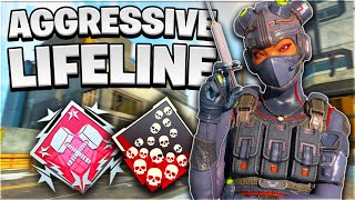 PLAYING LIFELINE AGGRESSIVELY 22 Kills 5000 Damage [upl. by Tatiania]