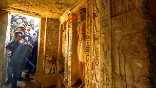 NEW Discoveries Made At The Egyptian Tombs  The SAQQARA Necropolis [upl. by Bobinette]