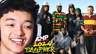 JasonTheWeen Reacts To AMP FRESHMAN CYPHER 2024 [upl. by Eedolem]