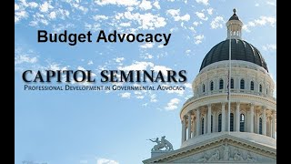 Budget Advocacy  Introduction [upl. by Irrek]