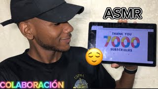 ⚠️ Especial 7k suscritores SAM ASMR colaboración CARLOS ASMR amp DABI ASMR [upl. by Manwell]