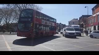 Buses At Turnpike Lane Station 22042021 [upl. by Thetos]