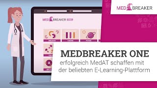 MEDBREAKER ONE  Die erfolgreiche ELearningPlattform für den MedAT 💪🏻 [upl. by Otit]