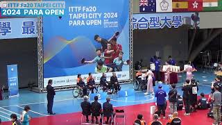 ITTF Fa20 TAIPEI CITY 2024 PARA OPEN Table1 Day4 [upl. by Gabie699]