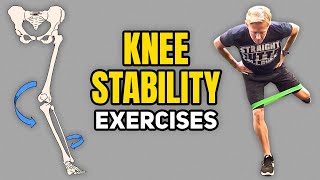 My Top 3 Knee Stability Exercises  Ligament and Meniscus Injuries [upl. by Ecinue]